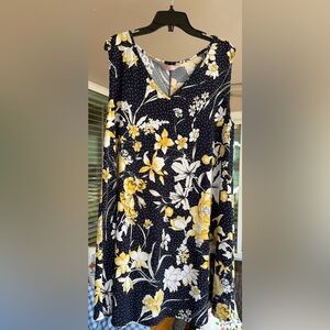 SJS Floral Dress